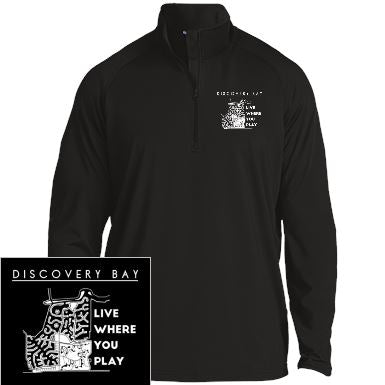 Discovery Bay Embroidered Sport-Tek 1/2 Zip Raglan Performance Pullover - Houseboat Kings