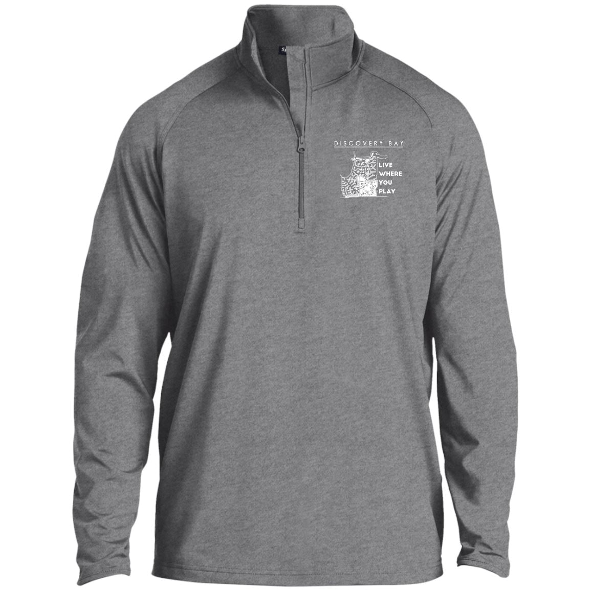 Discovery Bay Embroidered Sport-Tek 1/2 Zip Raglan Performance Pullover - Houseboat Kings
