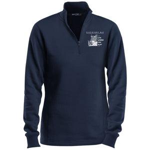 Discovery Bay Embroidered Sport-Tek Ladies' 1/4 Zip Sweatshirt - Houseboat Kings