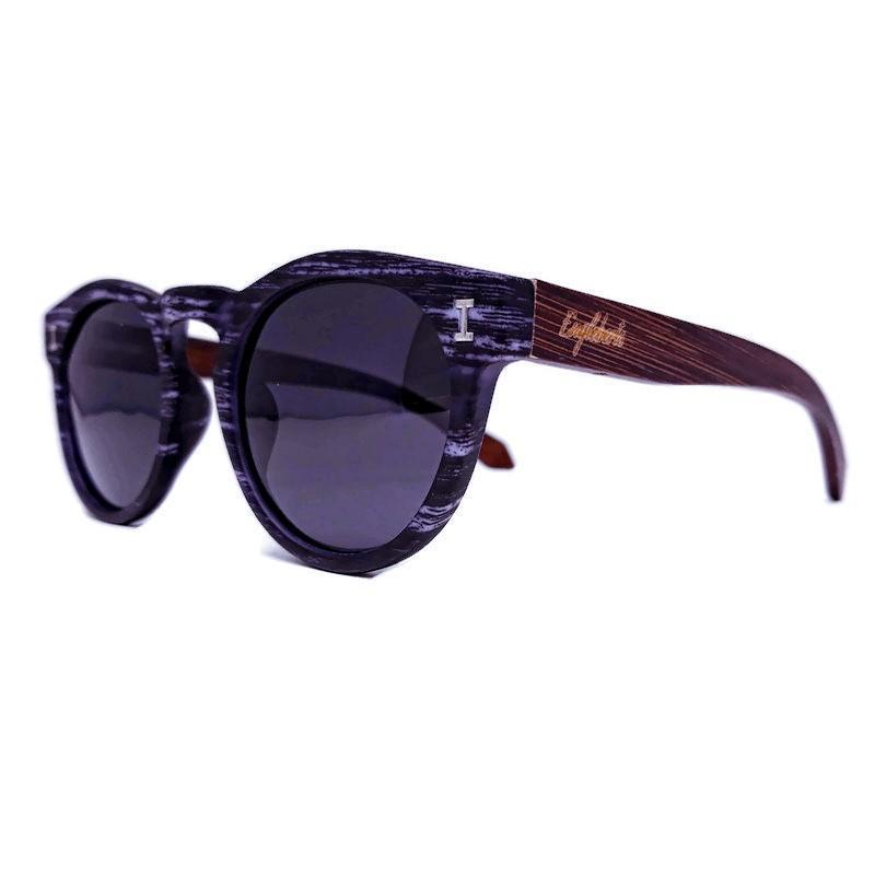 Granite Colored Frame, Bamboo Sunglasses, Polarized Sunglasses 