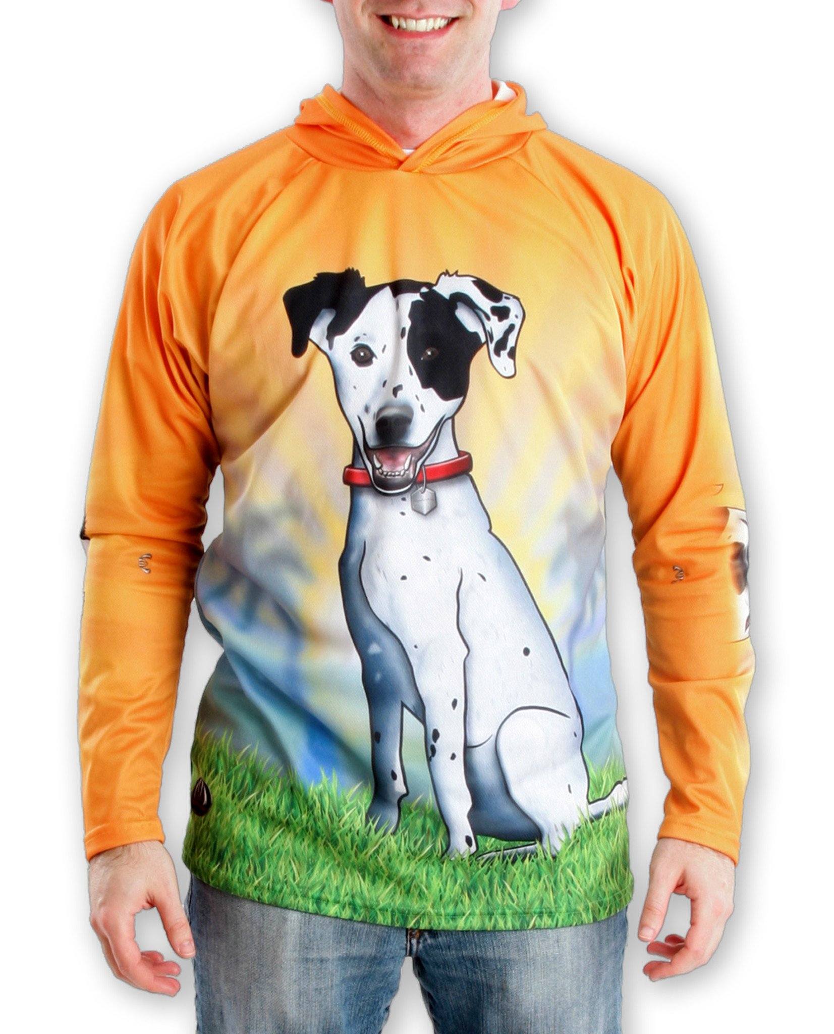 HOUND DOG Hoodie Sport Shirt by MOUTHMAN® Kid's Clothing 