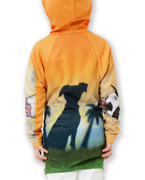 HOUND DOG Hoodie Sport Shirt by MOUTHMAN® Kid's Clothing 