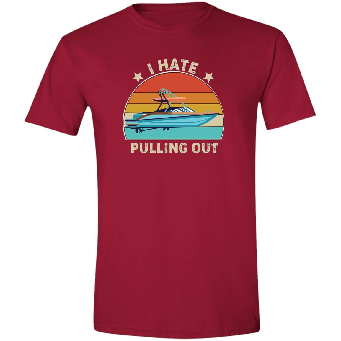 I Hate Pulling Out Soft Style T-Shirt T-Shirts Cardinal Red S 