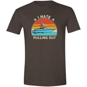 I Hate Pulling Out Soft Style T-Shirt T-Shirts Dark Chocolate S 