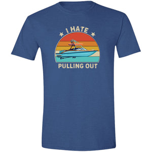 I Hate Pulling Out Soft Style T-Shirt T-Shirts Heather Royal X-Small 