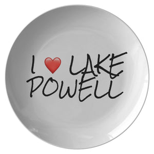 I Love Lake Powell Plate - Houseboat Kings