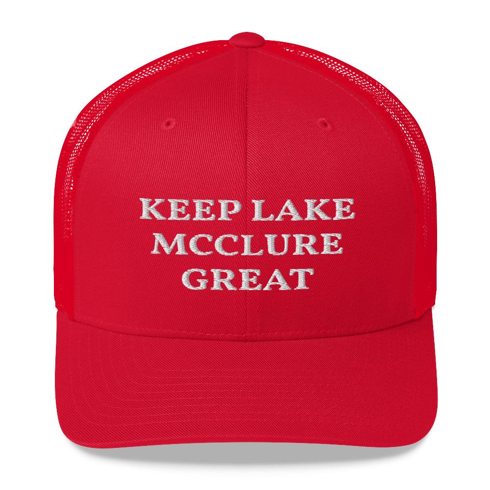 Keep Lake McClure Great Trucker Cap - Houseboat Kings