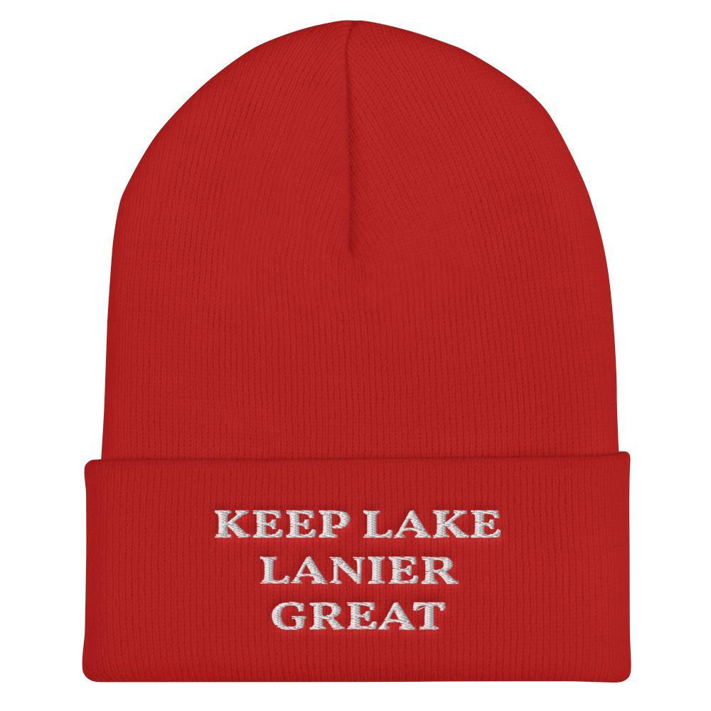Keep Your Lake Great Trump MAGA Beanie - Houseboat Kings