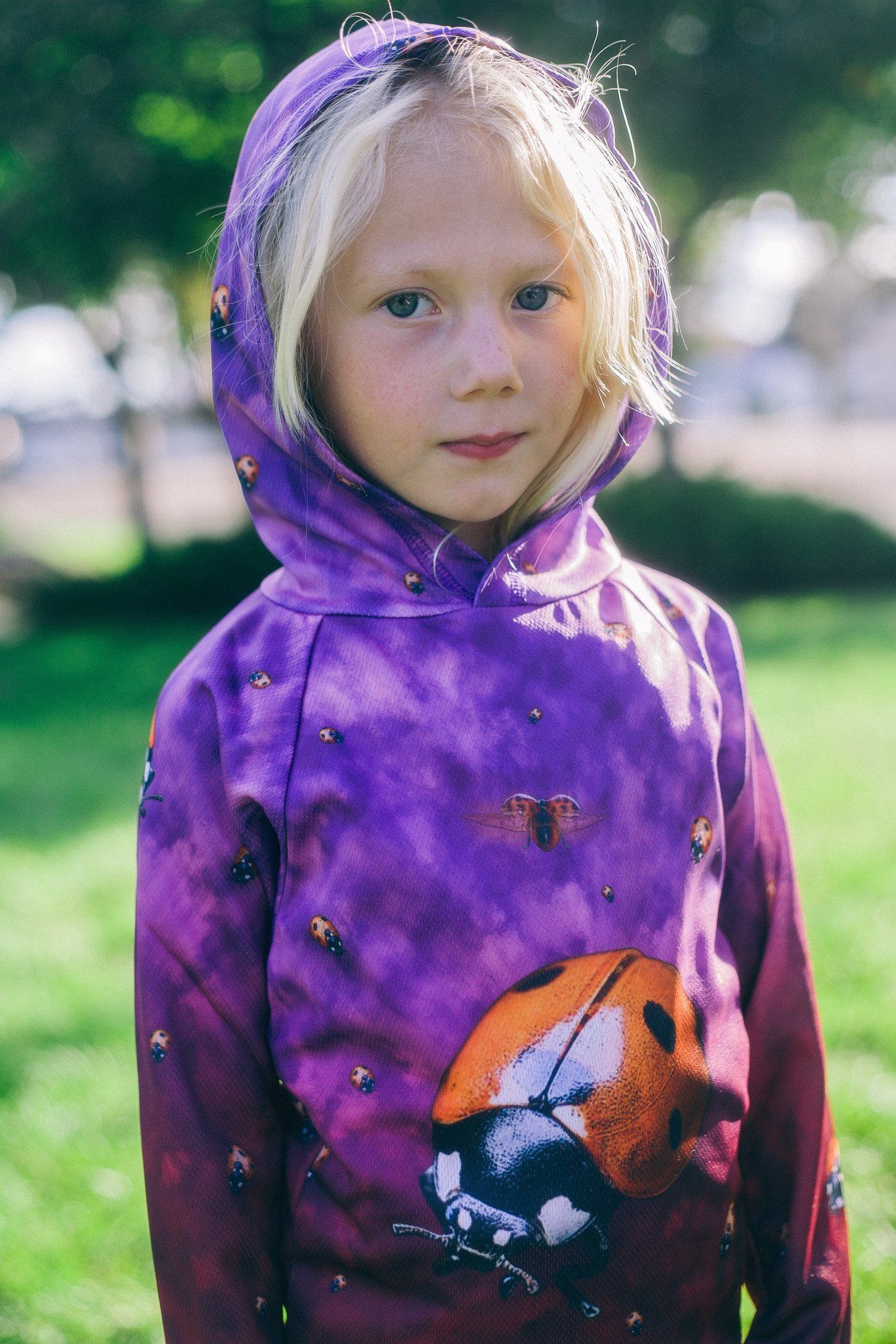 LADYBUG Hoodie Chomp Shirt by MOUTHMAN® Kid's Clothing 