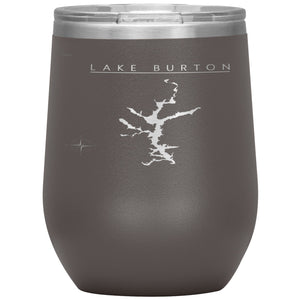 Lake Burton 12oz Wine Tumbler Wine Tumbler Pewter 