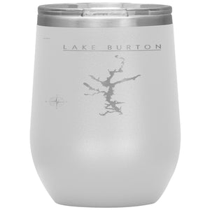 Lake Burton 12oz Wine Tumbler Wine Tumbler White 