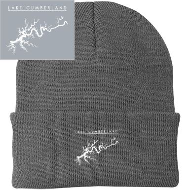 Lake Cumberland Embroidered Knit Cap - Houseboat Kings