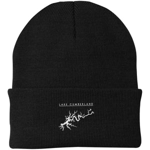 Lake Cumberland Embroidered Knit Cap - Houseboat Kings