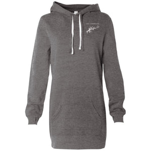 Lake Cumberland Embroidered Women's Hooded Pullover Dress - Houseboat Kings