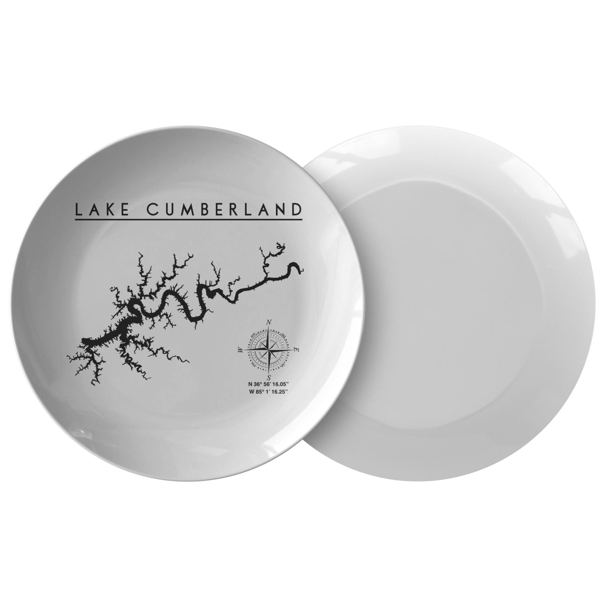 Lake Cumberland Plate | Printed | Lake Gift - Houseboat Kings