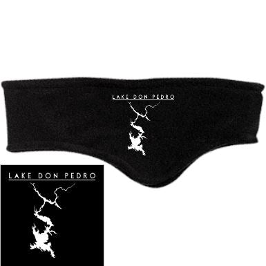 Lake Don Pedro Embroidered Fleece Headband - Houseboat Kings