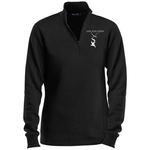 Lake Don Pedro Embroidered Sport-Tek Ladies' 1/4 Zip Sweatshirt - Houseboat Kings