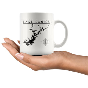 Lake Lanier 11oz Coffee Mug | Printed | Lake Gift - Houseboat Kings