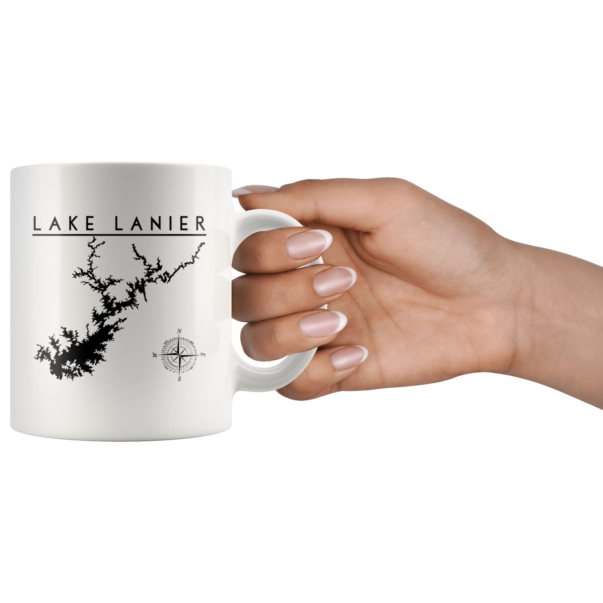 Lake Lanier 11oz Coffee Mug | Printed | Lake Gift - Houseboat Kings