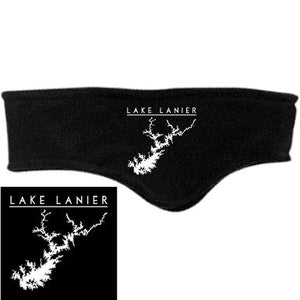 Lake Lanier Embroidered Fleece Headband - Houseboat Kings
