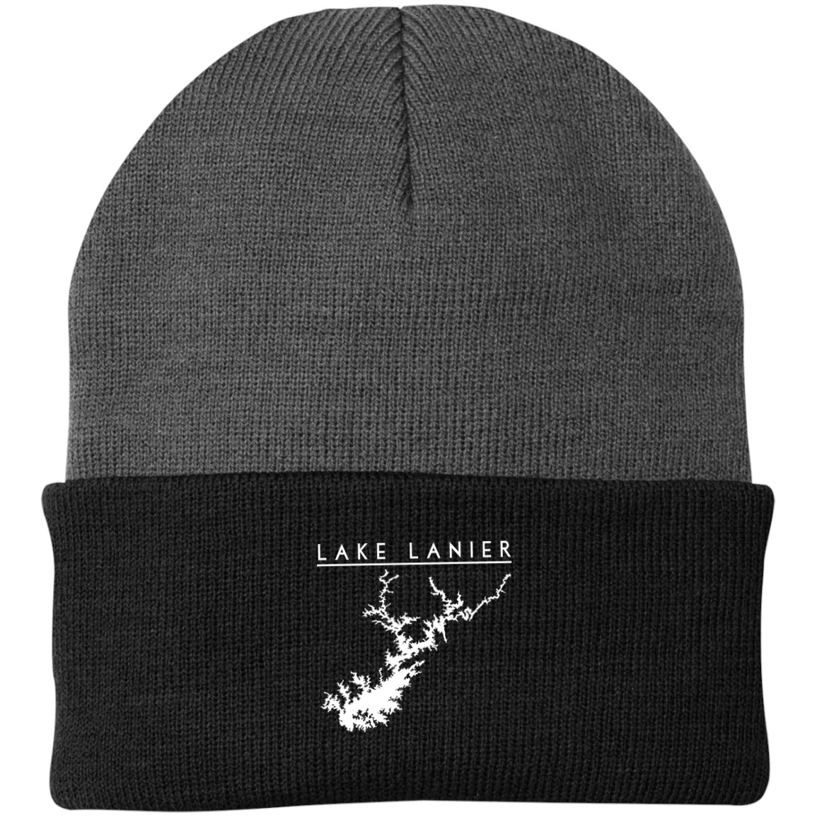 Lake Lanier Embroidered Knit Cap - Houseboat Kings