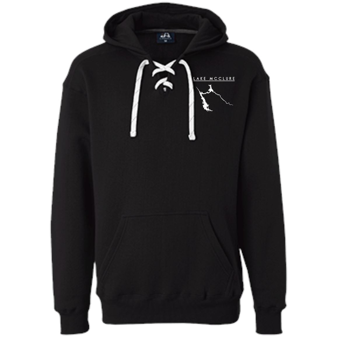 Lake McClure Embroidered Heavyweight Sport Lace Hoodie - Houseboat Kings