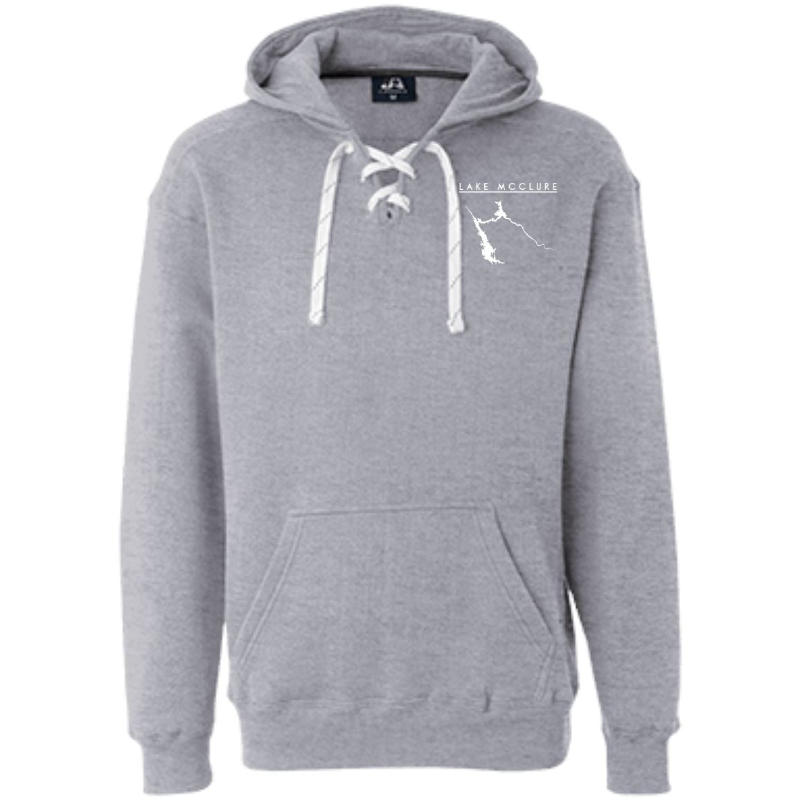 Lake McClure Embroidered Heavyweight Sport Lace Hoodie - Houseboat Kings