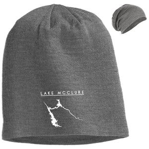 Lake McClure Embroidered Slouch Beanie - Houseboat Kings