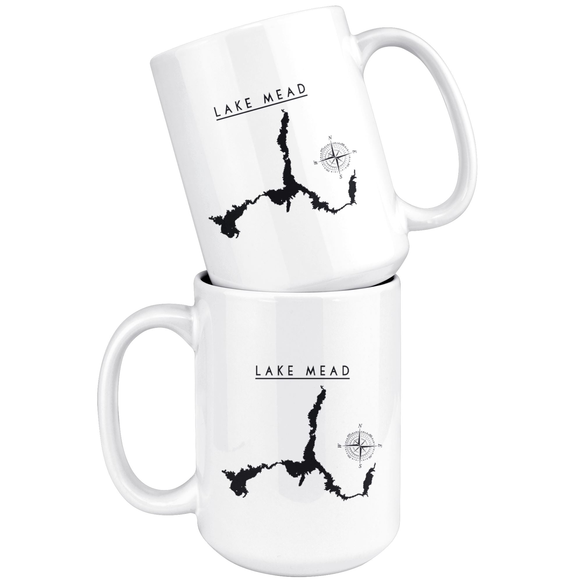 Lake Mead 15oz Coffee Mug | Printed | Lake Gift - Houseboat Kings