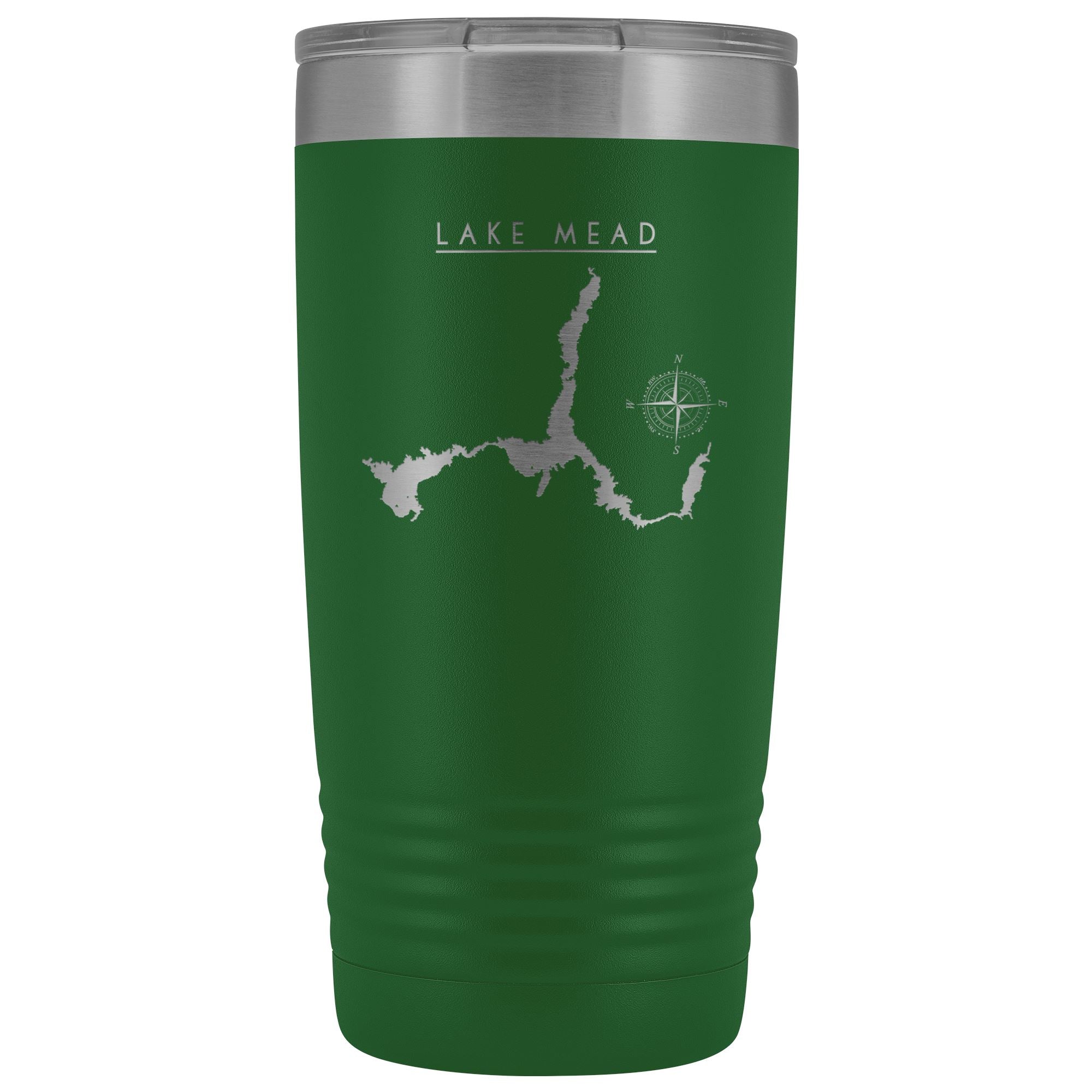 Lake Mead 20oz Lake Tumbler | Laser Etched | Lake Gift - Houseboat Kings