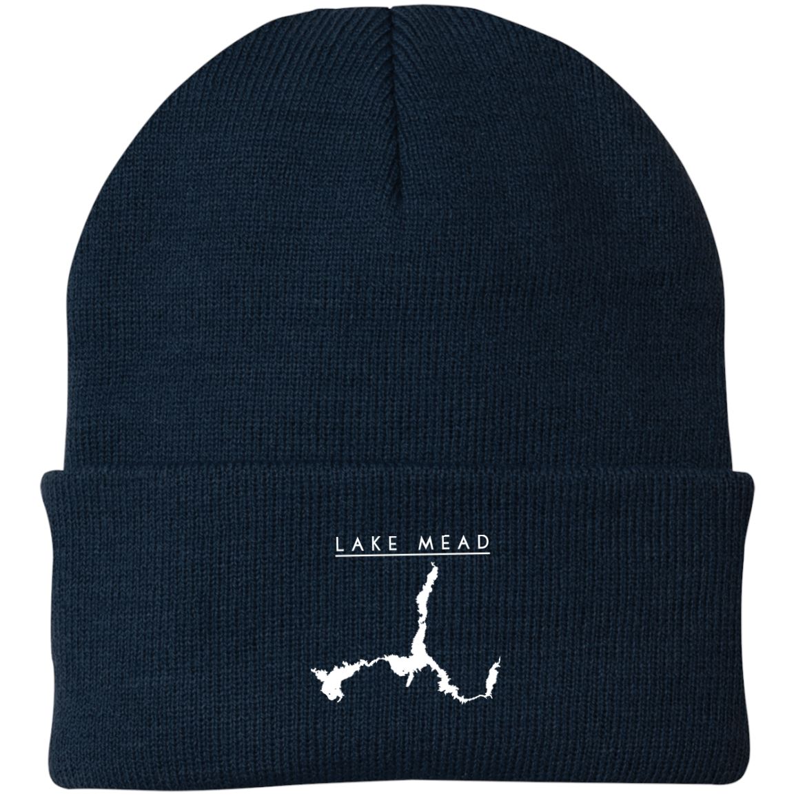 Lake Mead Embroidered Knit Cap - Houseboat Kings