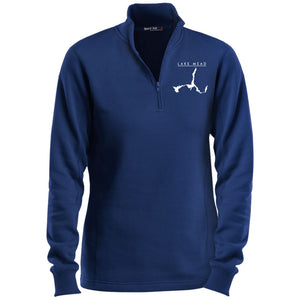Lake Mead Embroidered Sport-Tek Ladies' 1/4 Zip Sweatshirt - Houseboat Kings