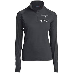Lake Mead Embroidered Sport-Tek Women's 1/2 Zip Performance Pullover | Thumb Holes - Houseboat Kings