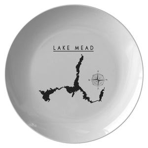 Lake Mead Plate | Wedding Gift | Printed | Lake Gift - Houseboat Kings