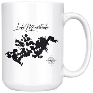 Lake Minnetonka 15oz Coffee Mug | Printed | Lake Gift - Houseboat Kings