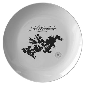 Lake Minnetonka Plate | Printed | Lake Gift - Houseboat Kings