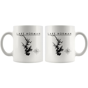 Lake Norman 11oz Coffee Mug | Printed | Lake Gift - Houseboat Kings