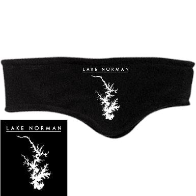 Lake Norman Embroidered Fleece Headband - Houseboat Kings