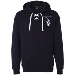 Lake Norman Embroidered Heavyweight Sport Lace Hoodie - Houseboat Kings