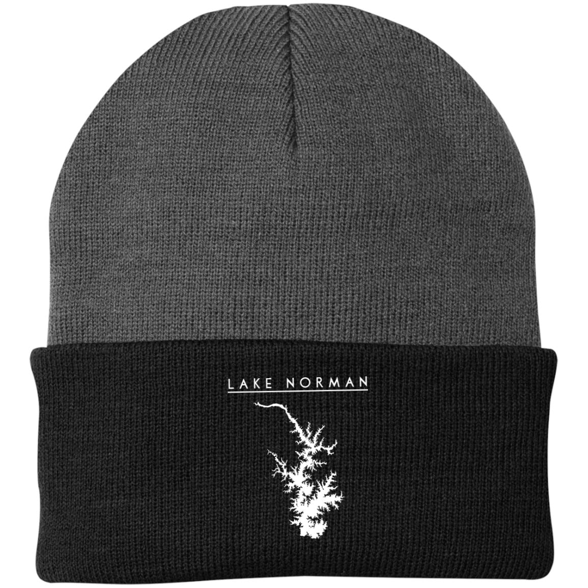 Lake Norman Embroidered Knit Cap - Houseboat Kings