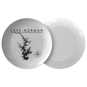 Lake Norman Plate | Printed | Lake GIft - Houseboat Kings