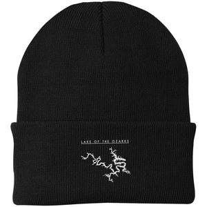 Lake Of The Ozarks Embroidered Knit Cap - Houseboat Kings