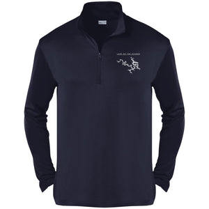 Lake Of The Ozarks Embroidered Sport-Tek Competitor 1/4-Zip Pullover True Navy X-Small 