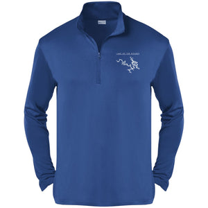 Lake Of The Ozarks Embroidered Sport-Tek Competitor 1/4-Zip Pullover True Royal X-Small 