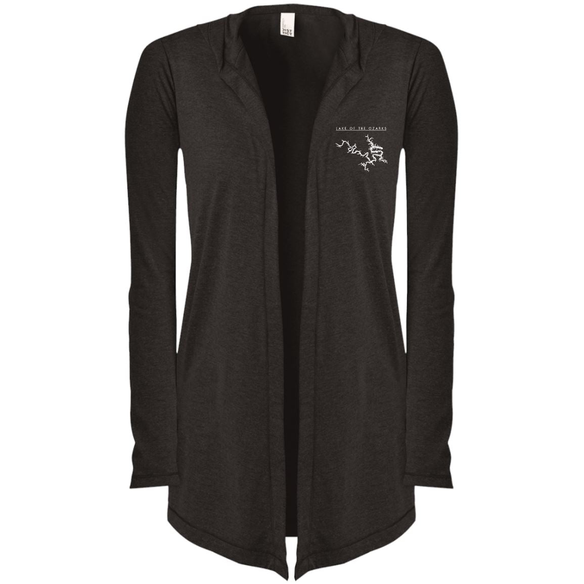 Lake Of The Ozarks Embroidered Women's Hooded Cardigan - Houseboat Kings