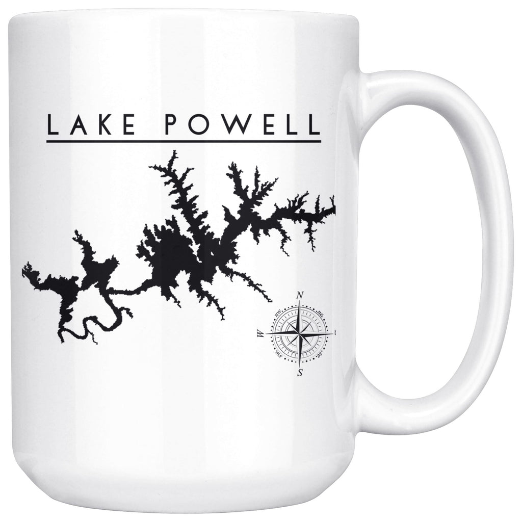 Lake Powell 15oz Coffee Mug | Printed | Lake Gift - Houseboat Kings