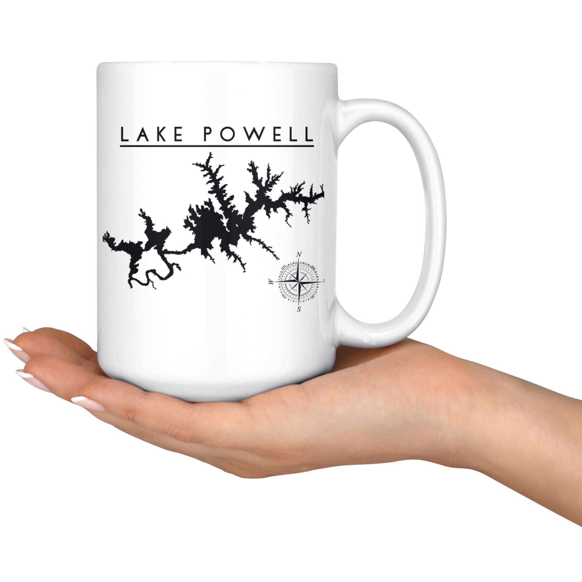 Lake Powell 15oz Coffee Mug | Printed | Lake Gift - Houseboat Kings