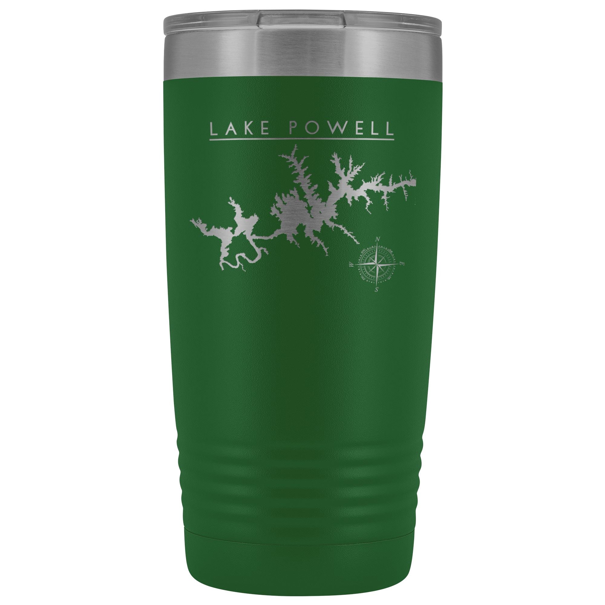 Lake Powell 20oz Lake Tumbler | Laser Etched | Lake Gift - Houseboat Kings