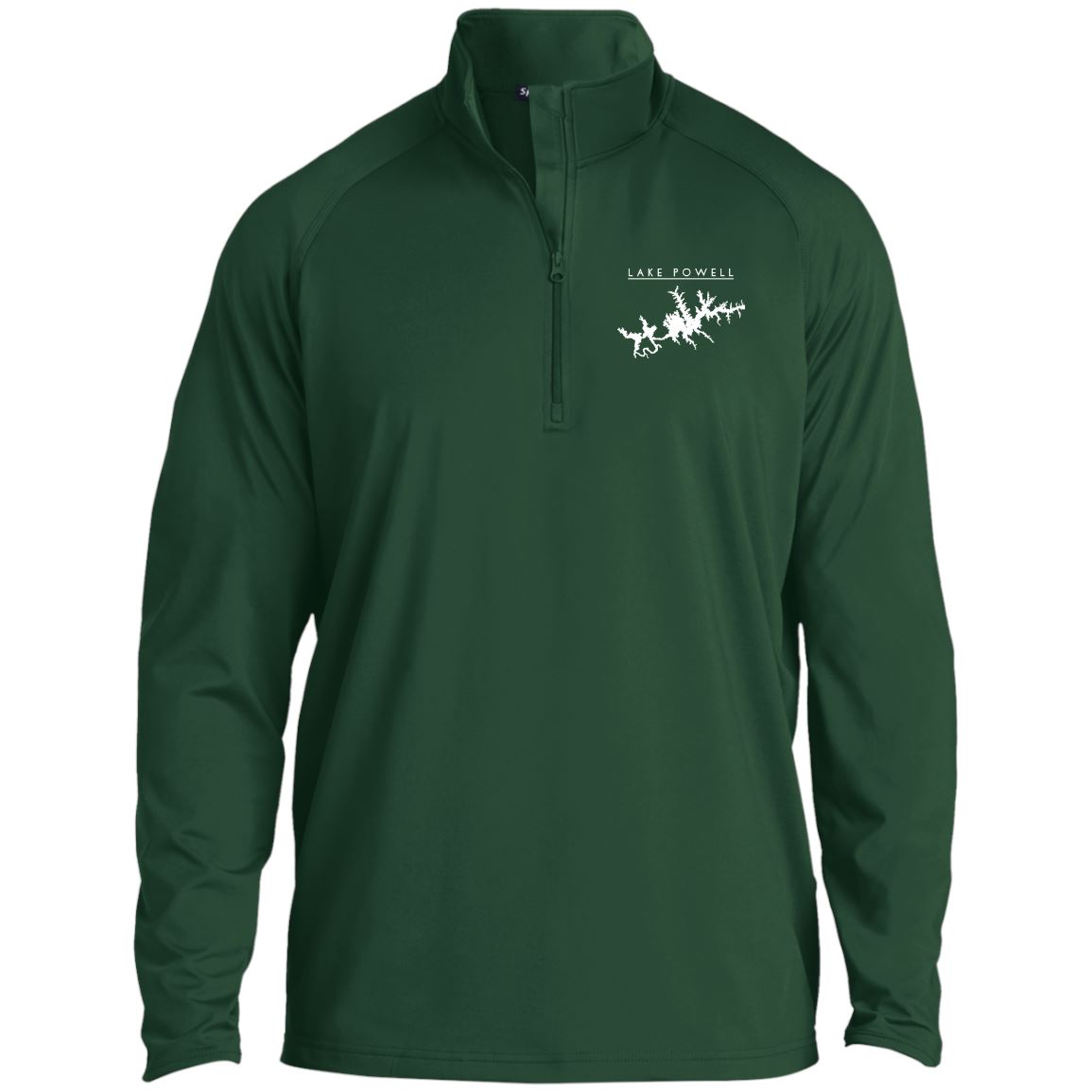 Lake Powell Embroidered Sport-Tek 1/2 Zip Raglan Performance Pullover - Houseboat Kings