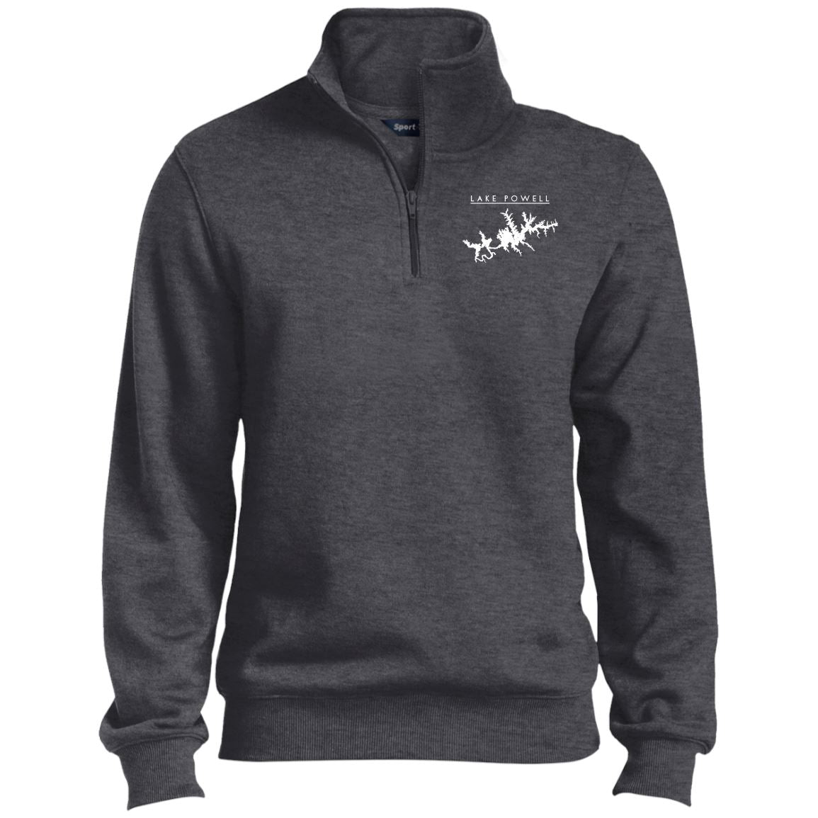 Lake Powell Embroidered Sport-Tek 1/4 Zip Sweatshirt - Houseboat Kings